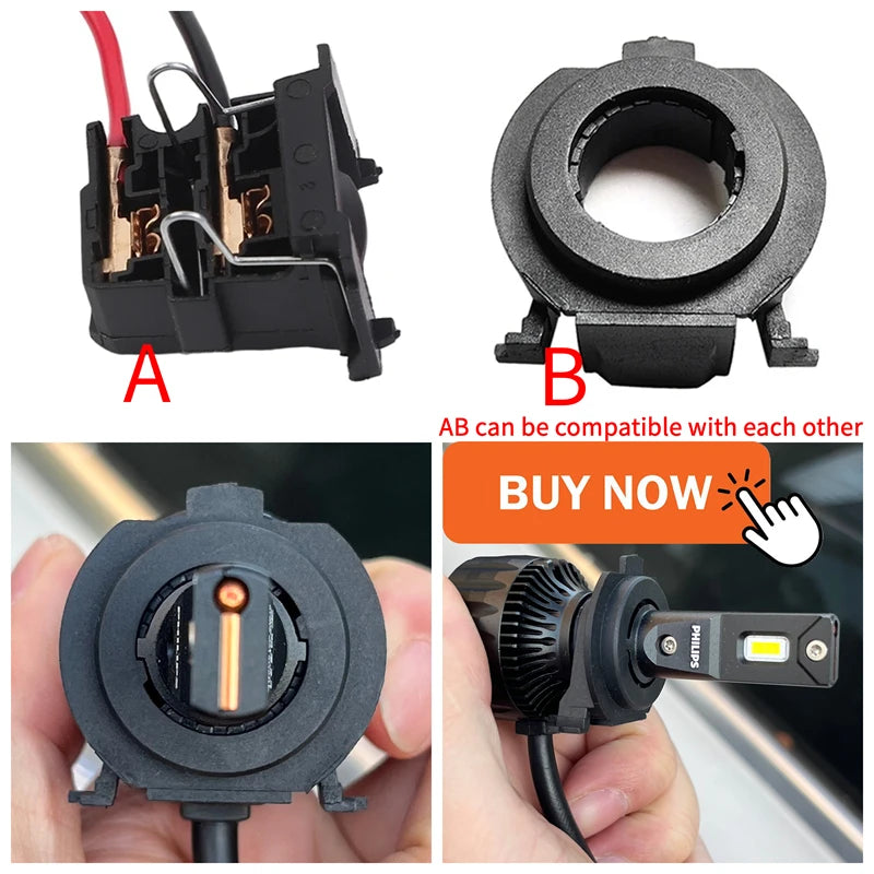 Philips Ultinon Rally 3551 LED H4 H7 H11 HB3/4 9006 9005 HIR2 Car Headlight 6500K White Max Power 50W Max Lumen 4500lm LED Bulb