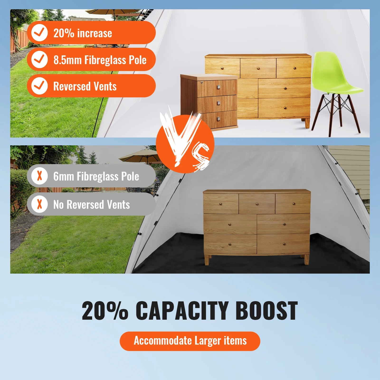 Portable Spray Paint Tent Booth for DIY Furniture & Projects