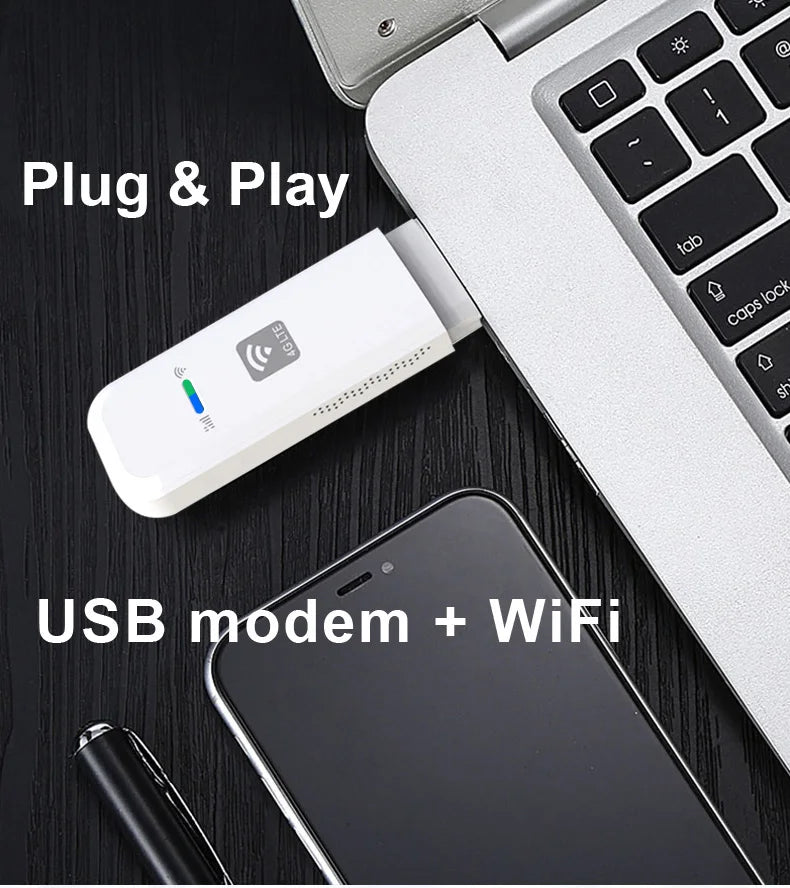 4G LTE USB WiFi Router Portable Hotspot