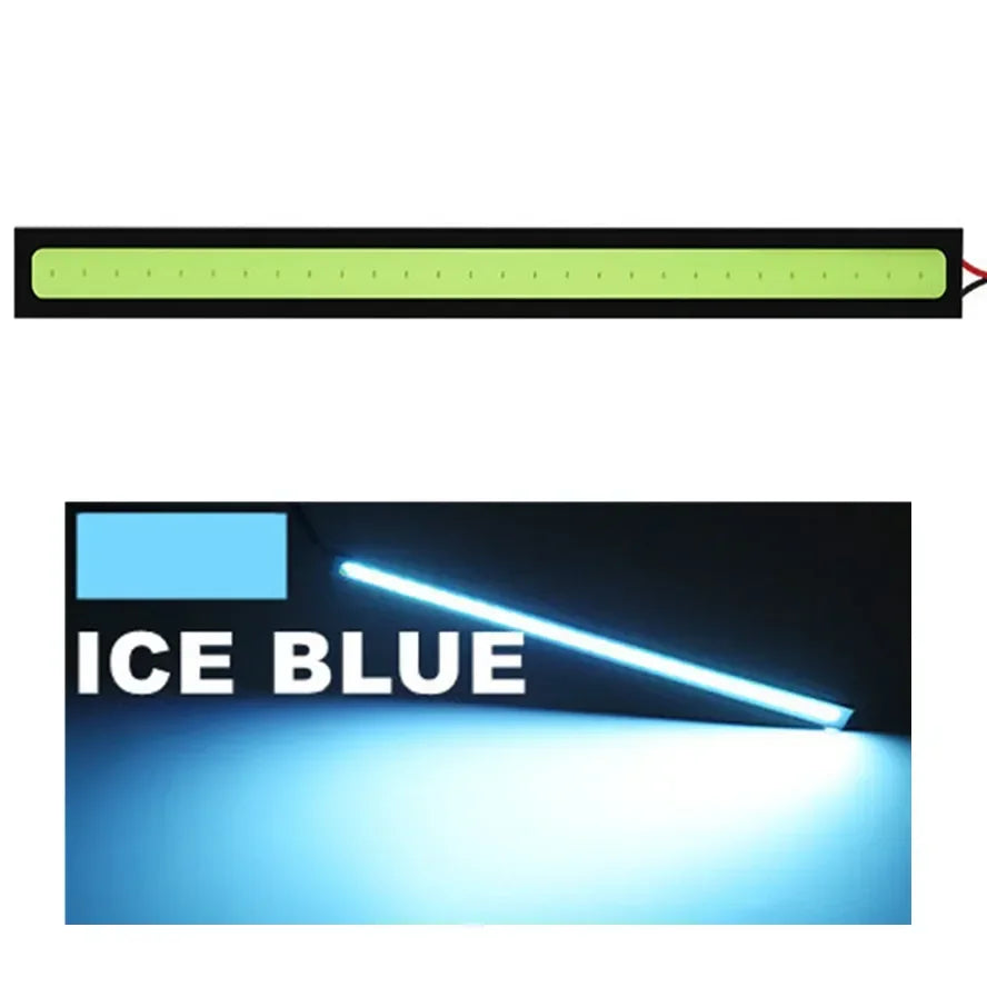 17 cm COB LED-lyslister til køretøjer, 6 eller 10 stk.