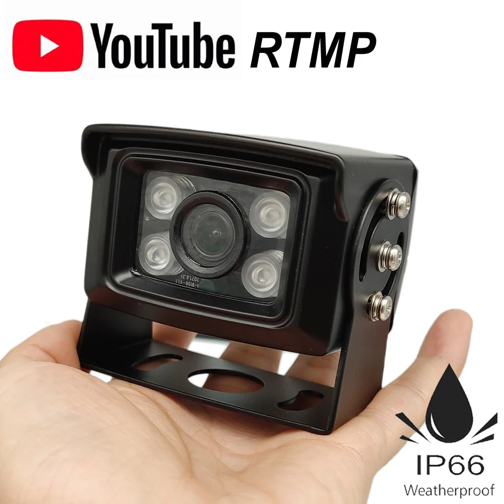 5MP 25fps WiFi IP Camera with RTMP and Night Monitoring