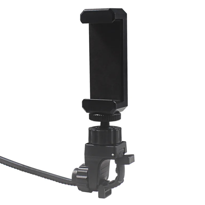 Clamp-On Phone Holder for Brass Instruments