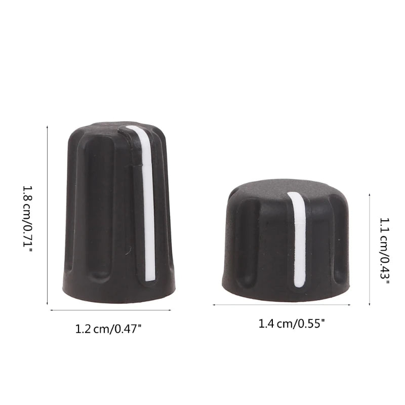 Volume and Channel Knob Pair for DP4800 and Listed Radios