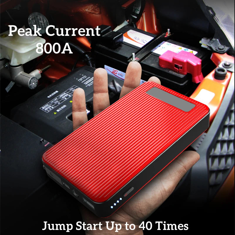 GKFLY Portable Car Battery Jump Starter 8000mAh