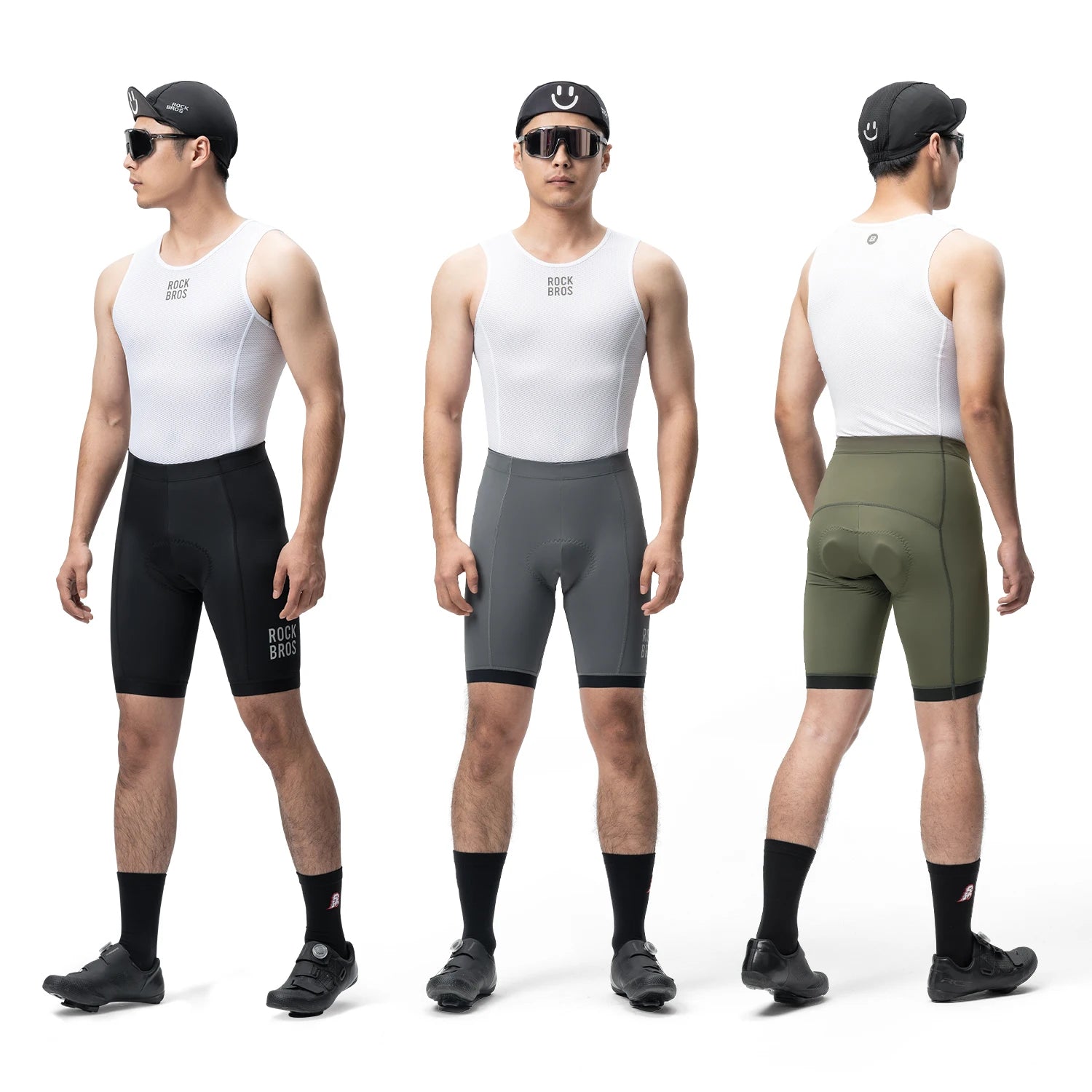 Men’s Cycling Shorts Breathable Stretch MTB Riding Shorts
