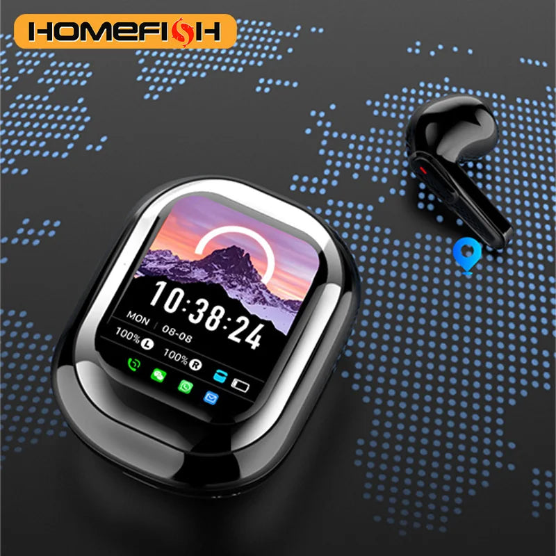 SE-ONE Wireless Earbuds with Touchscreen Case