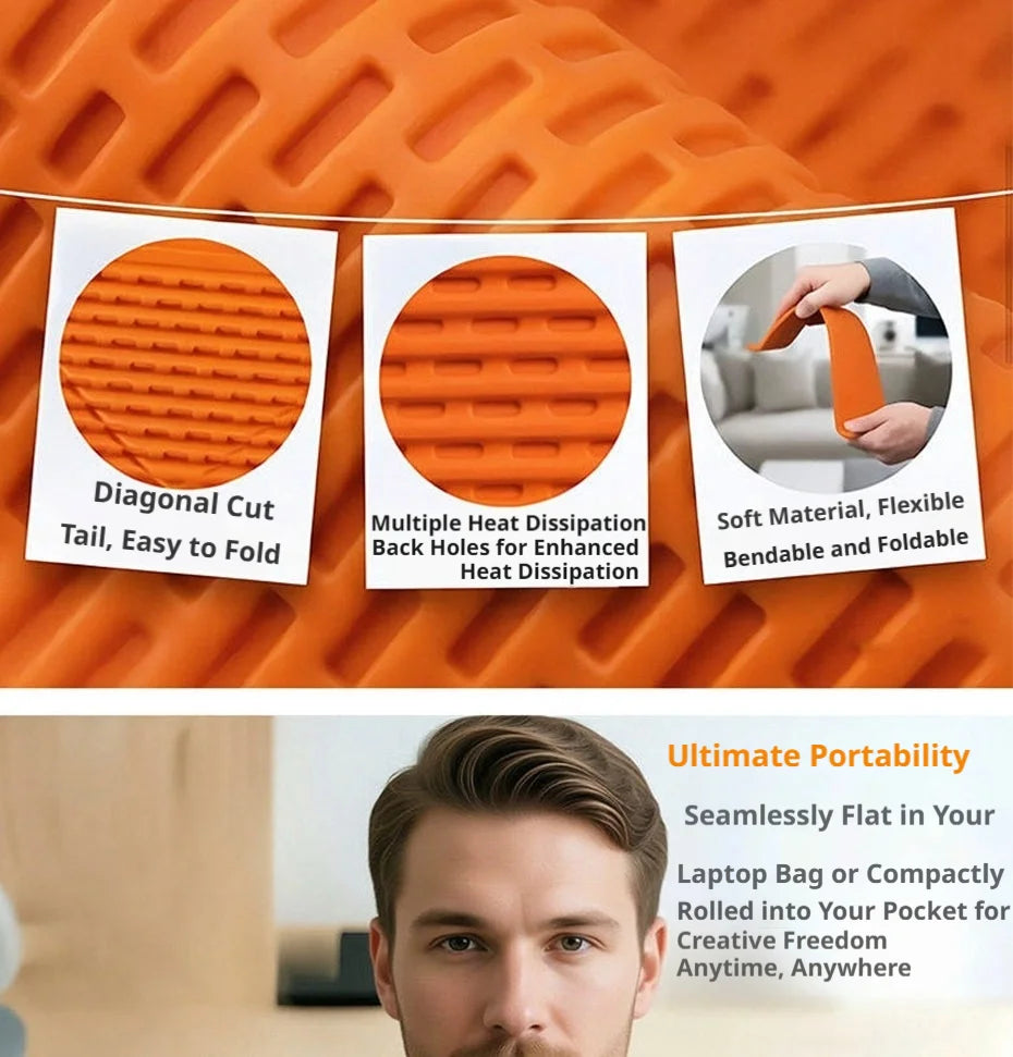 Foldable Flexible Silicone Phone Holder