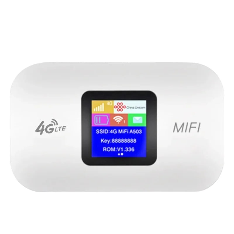 4G Lte Router Wireless Wifi Portable Modem Mini Outdoor Hotspot Pocket Mifi 150mbps Sim Card Slot Repeater 3000mah 