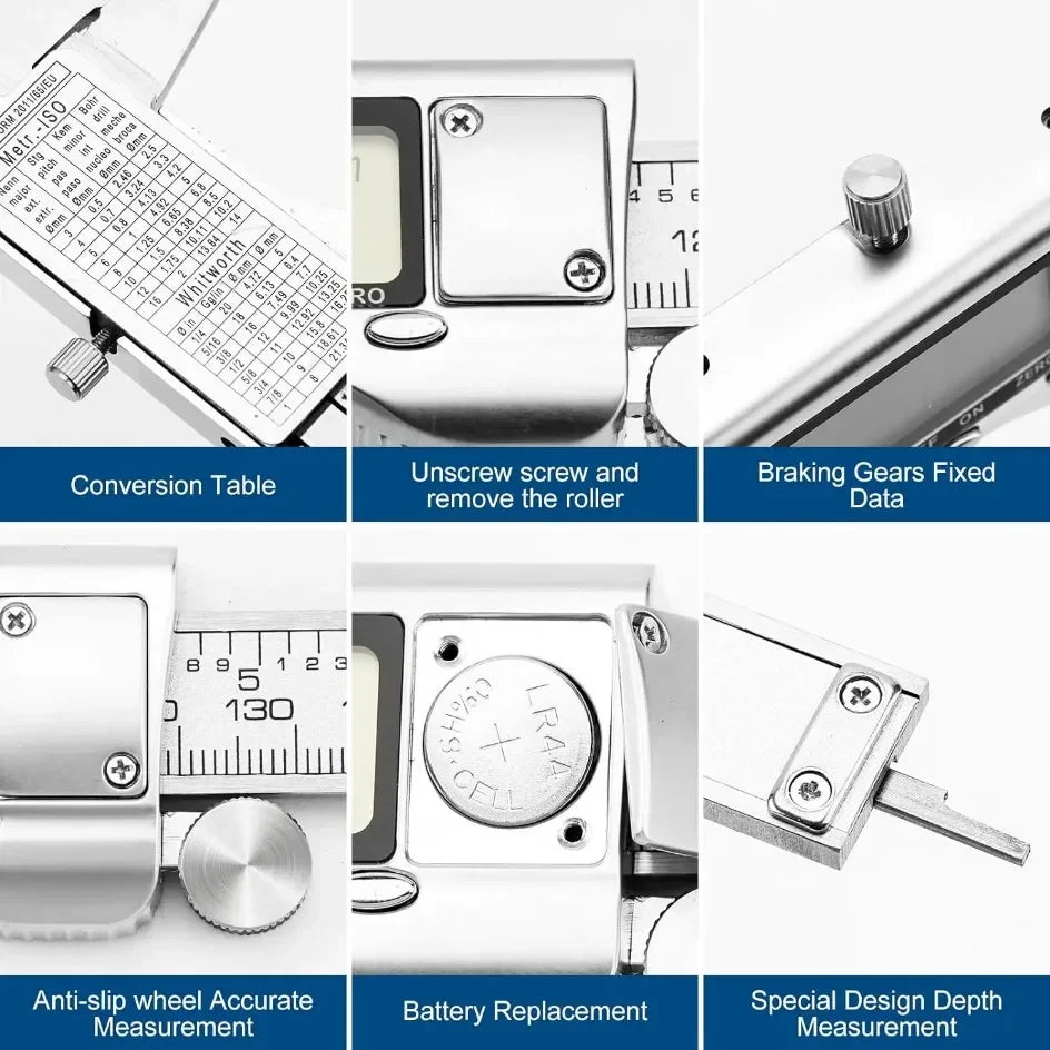 150 mm Stainless-Steel Digital Caliper