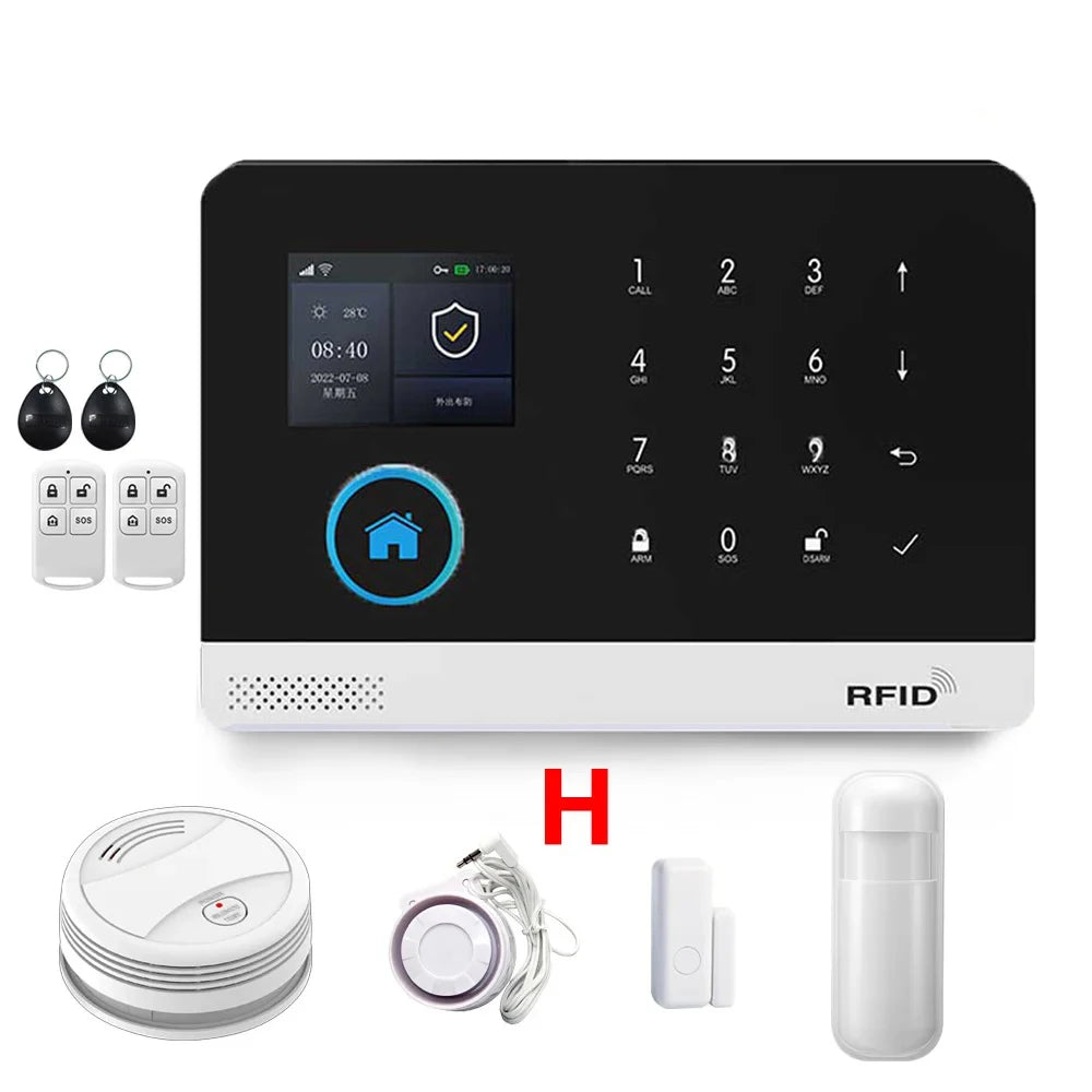 PG-103 Wi-Fi/GSM Home Alarm System - Kit Options