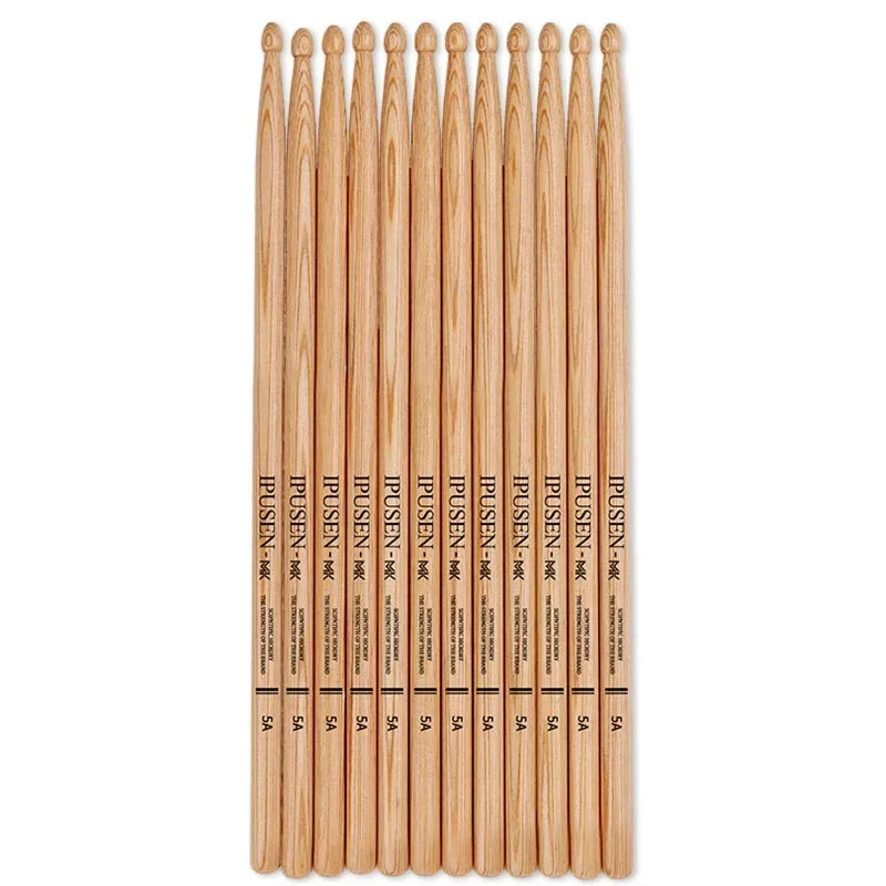 Wooden Drumsticks, 5A or 7A Pair