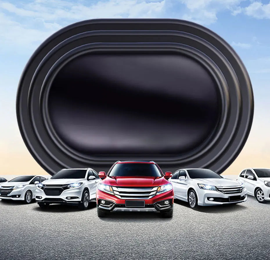 SEAMETAL 12Pcs Upgraded Car Door Shock Absorber Self-Adhesive Door Gap Protection Cushion Anti Shock Hood Trunk Edge Sticker