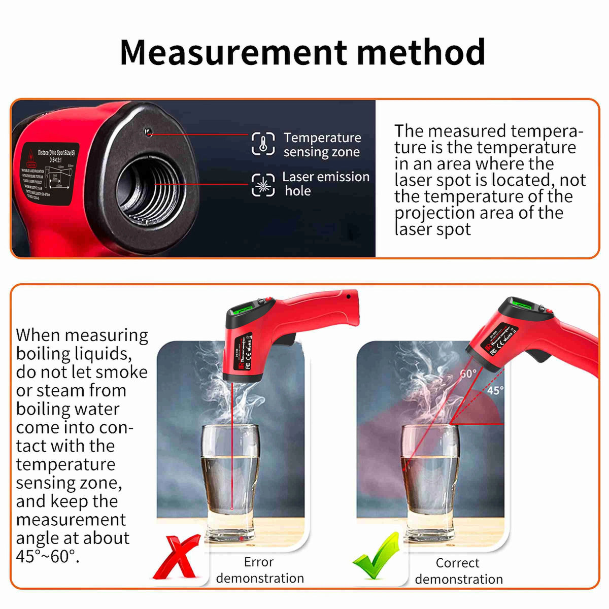 DT-500 Infrared Surface Thermometer