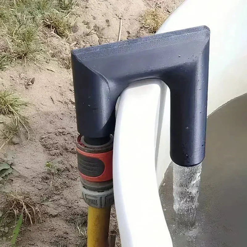 Hang-Over Water Outlet for Hoses, Style A or B