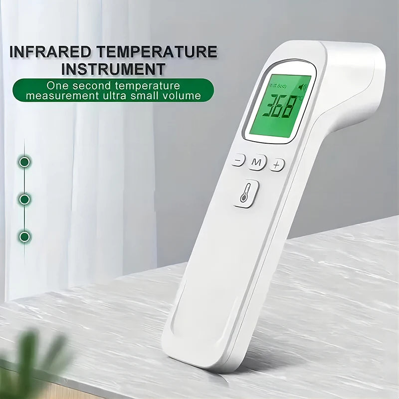 Non-Contact Digital Forehead Thermometer, White