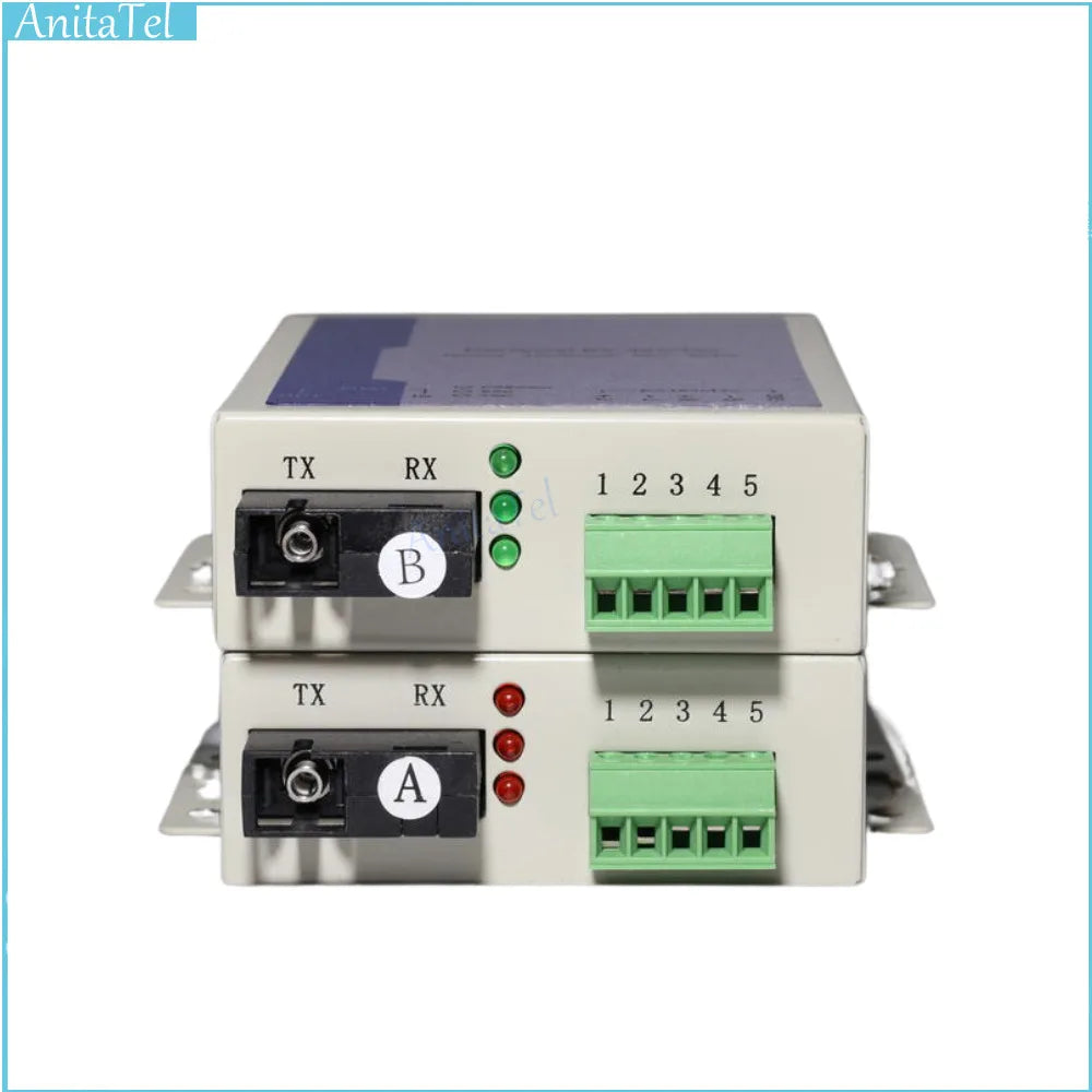 RS485-to-Fibre Bidirectional Media Converter