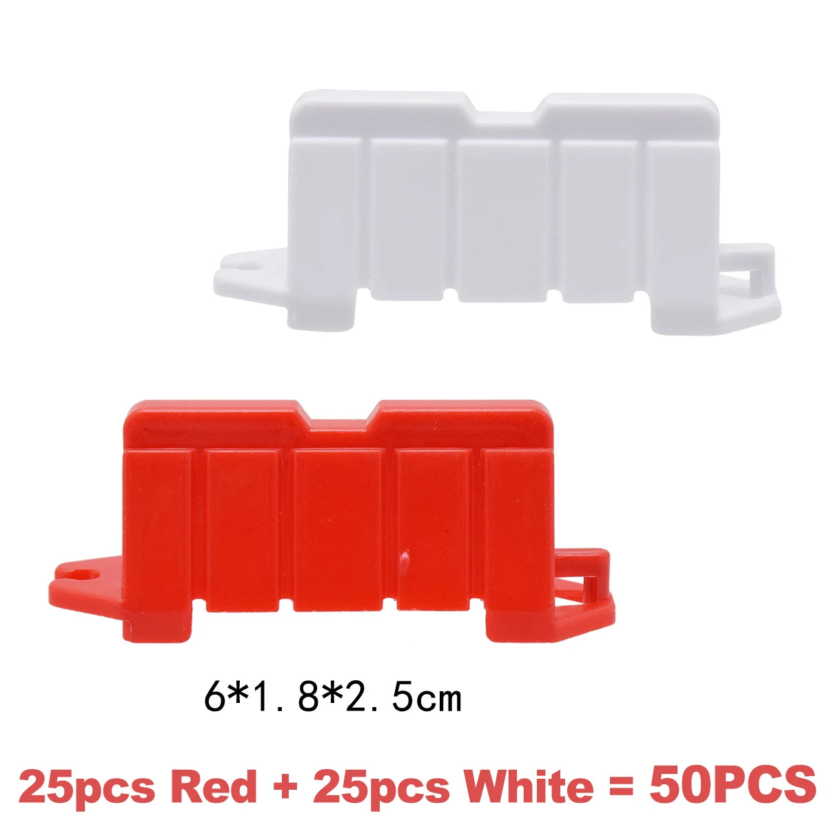 Mini RC Track Barriers & Traffic Props, Multiple Pack Sizes