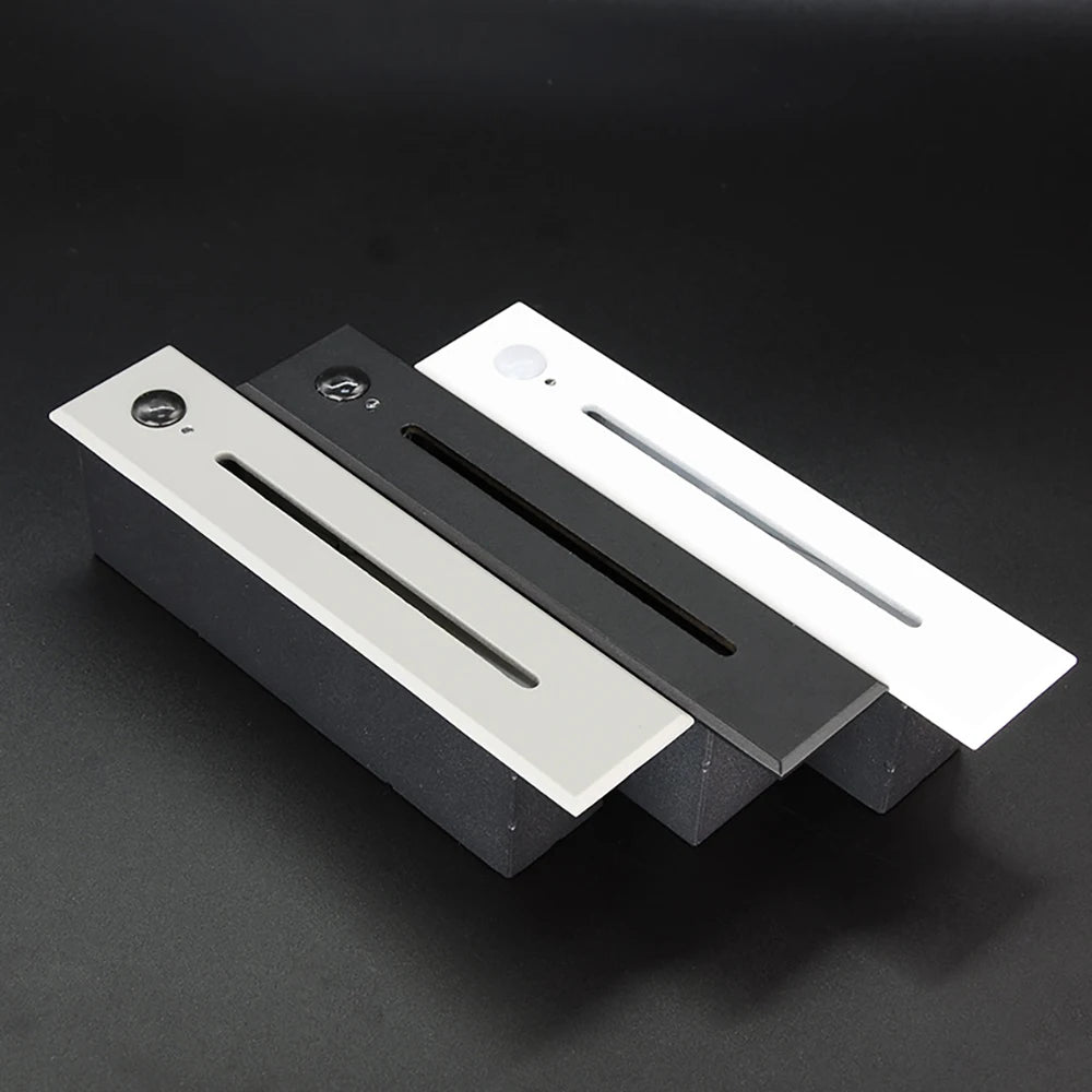 Recessed LED Stair Light - Sensor Options
