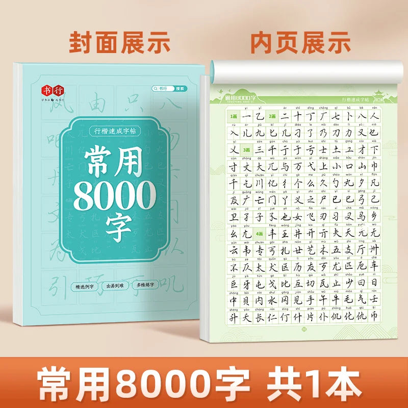 Chinese Calligraphy Practice Copybooks