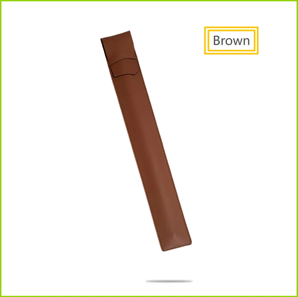 Slim PU Leather Drumstick Storage Sleeve
