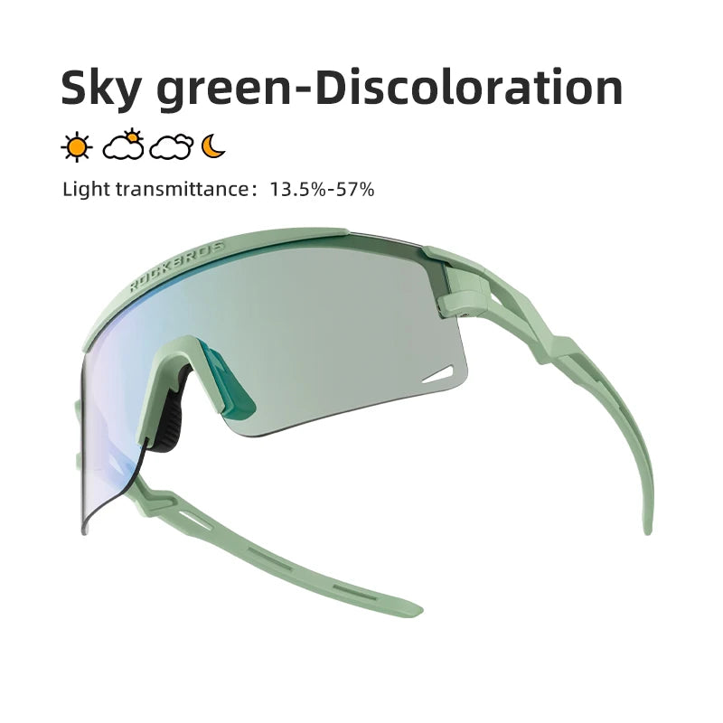 Photochromic Cycling Glasses with Anti-Fog Protection