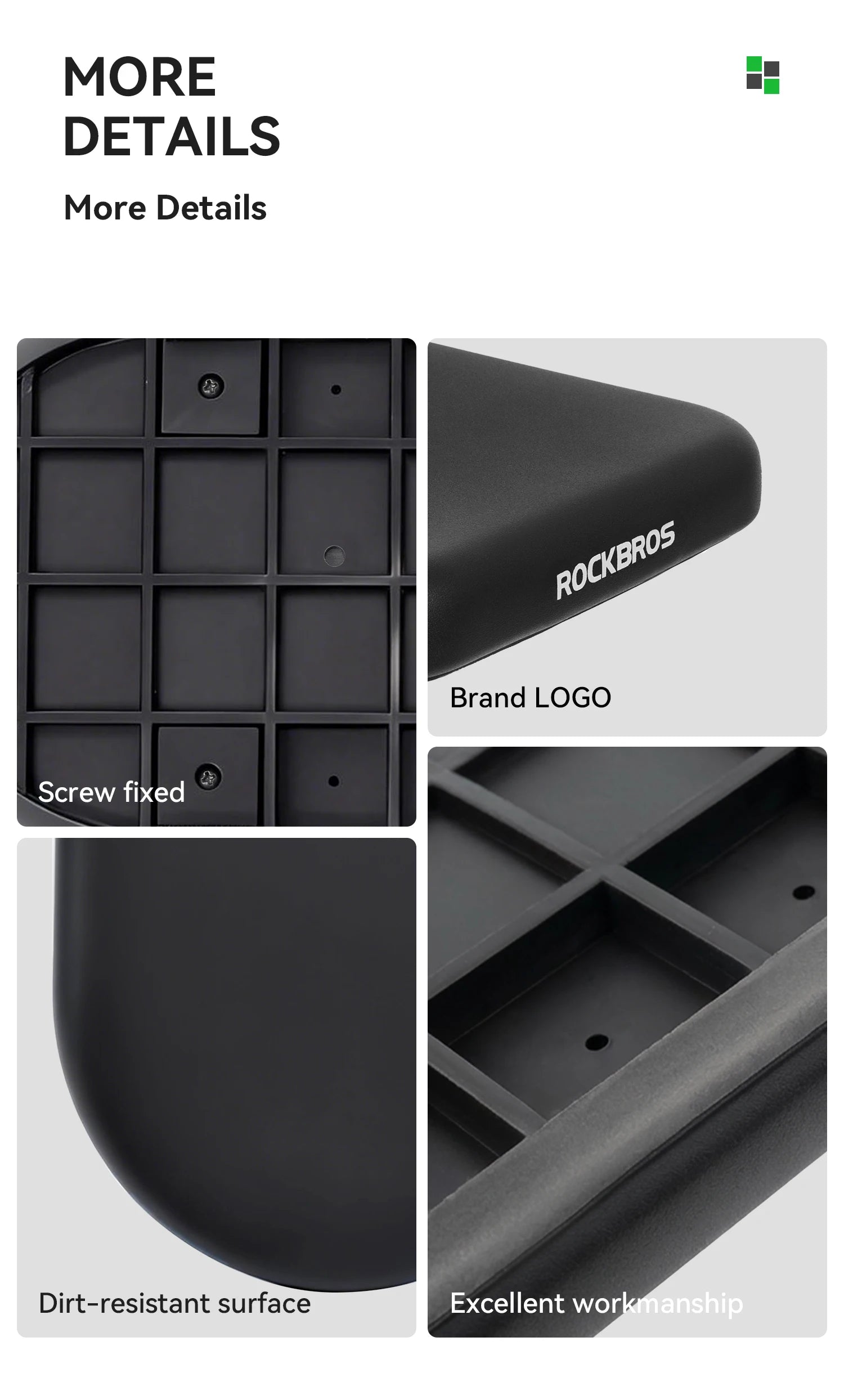 Bicycle Back Seat Cushion for Road Bicycles