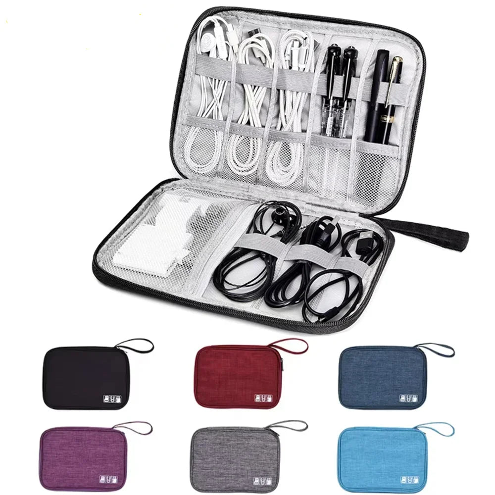 Zipped Cable and Accessories Organiser - 25cm