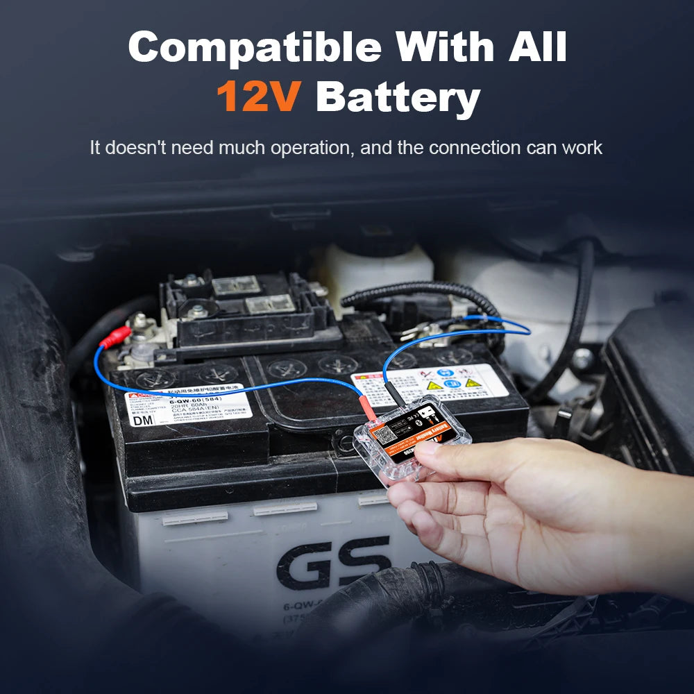 BM200 Bluetooth 12V Fahrzeugbatterie-Überwacher