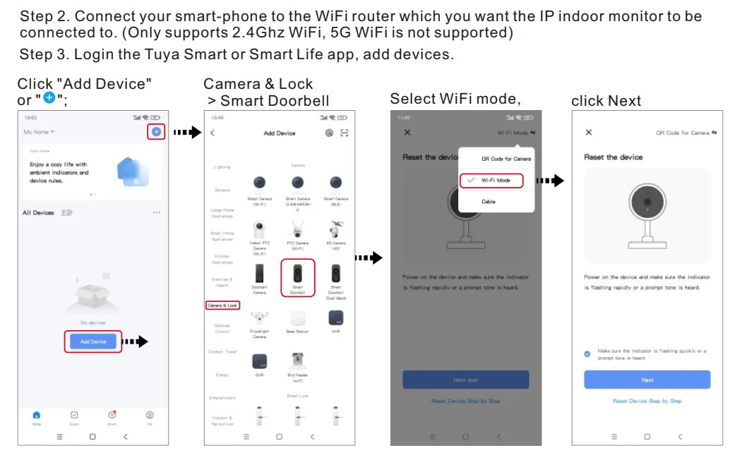 Smart Video Intercom 7" 1080P Screen