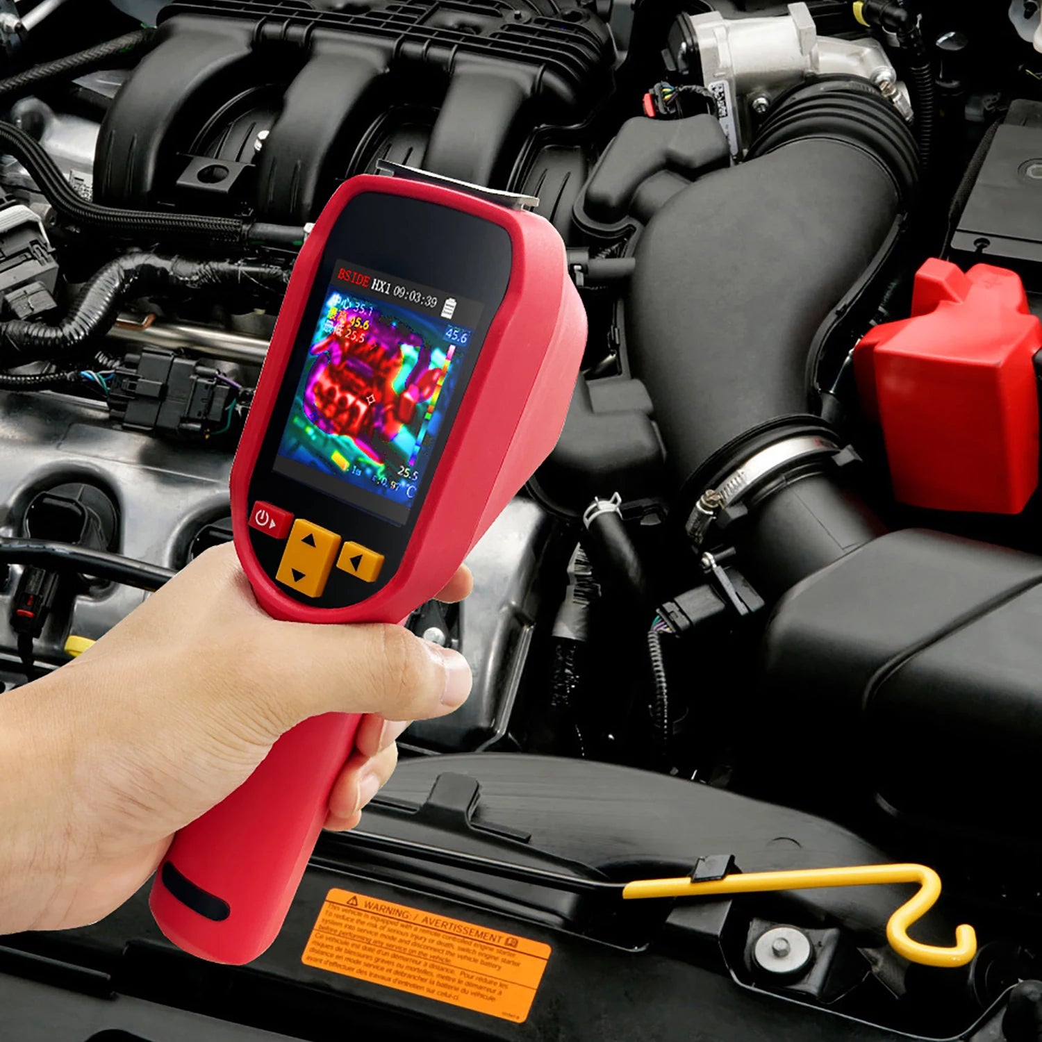 240x240 Thermal Imaging Camera Infrared Temperature Scanner -20°C to 550°C
