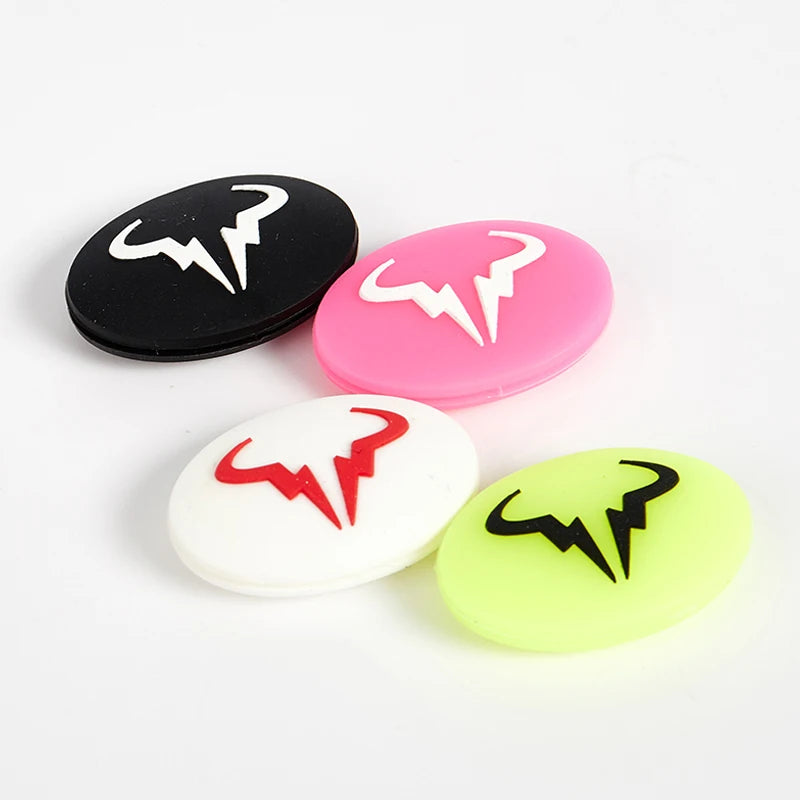 5pcs Tennis Cartoon Racket Shock Absorber Vibration Dampeners Silicone Durable Tennis Accessories