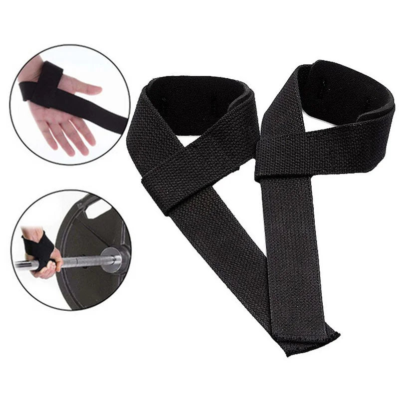 Weightlifting Wrist Straps Strength Training Adjustable Non-slip Gym Fitness Lifting Strap Wrist Support Sports Grip Band 