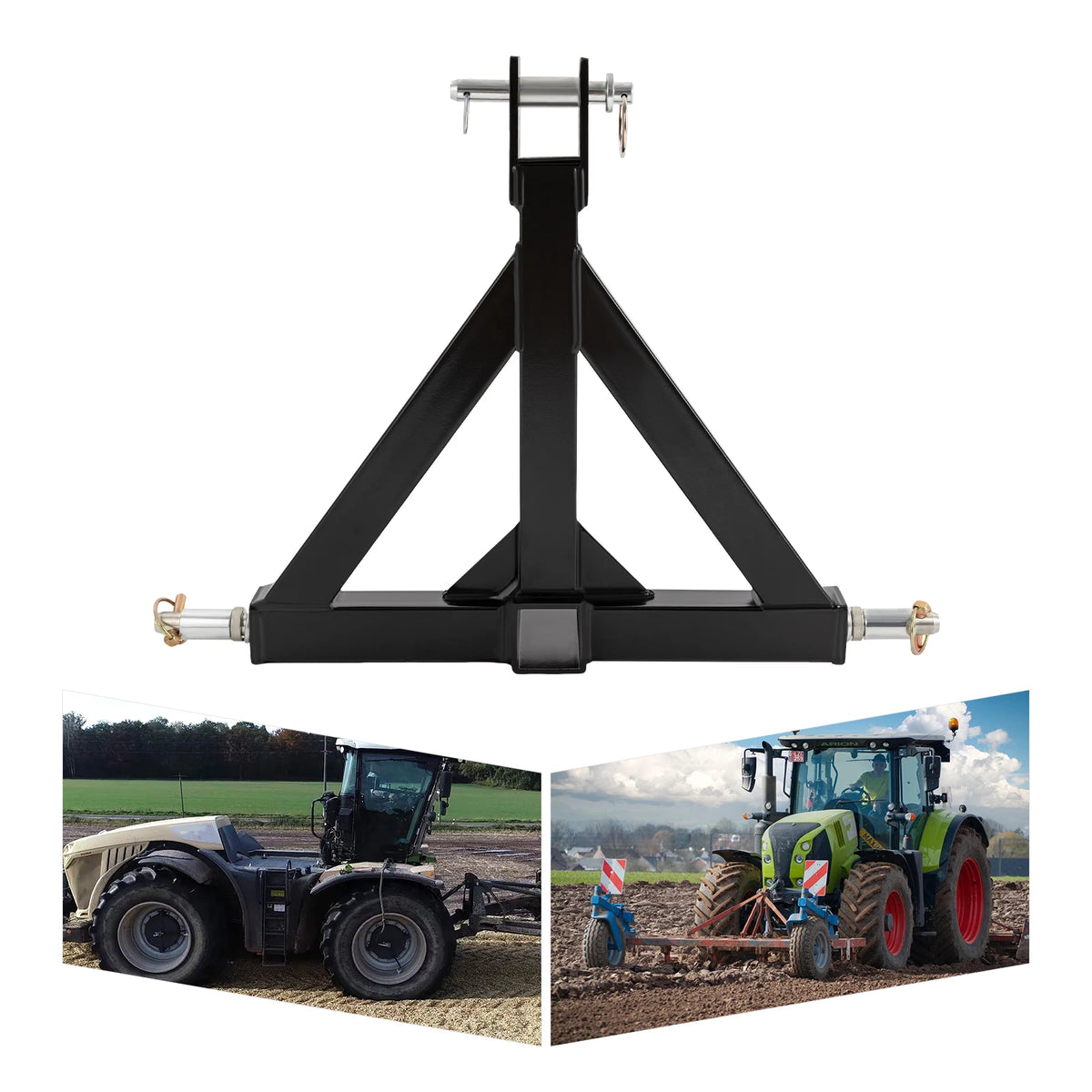 3 Pont Trailer Hajtó, Traktor Hajtóvas Adapter, 3 Pont Trailer Hajtó 2" Fogadó a Mozgó utánfutók Hajtóvasja