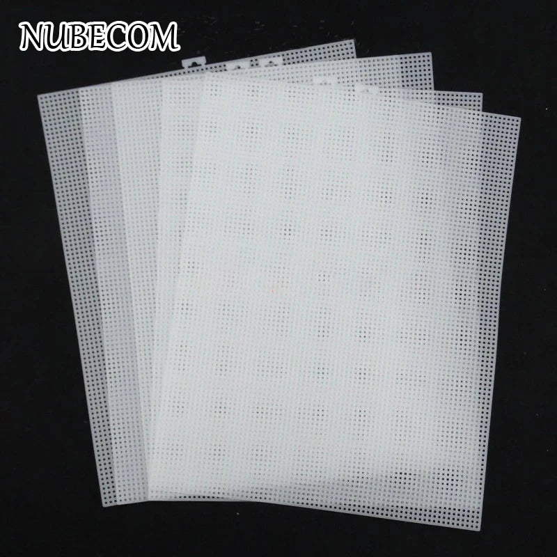 PE Plastic Mesh Canvas Sheet, Size and Grid Options