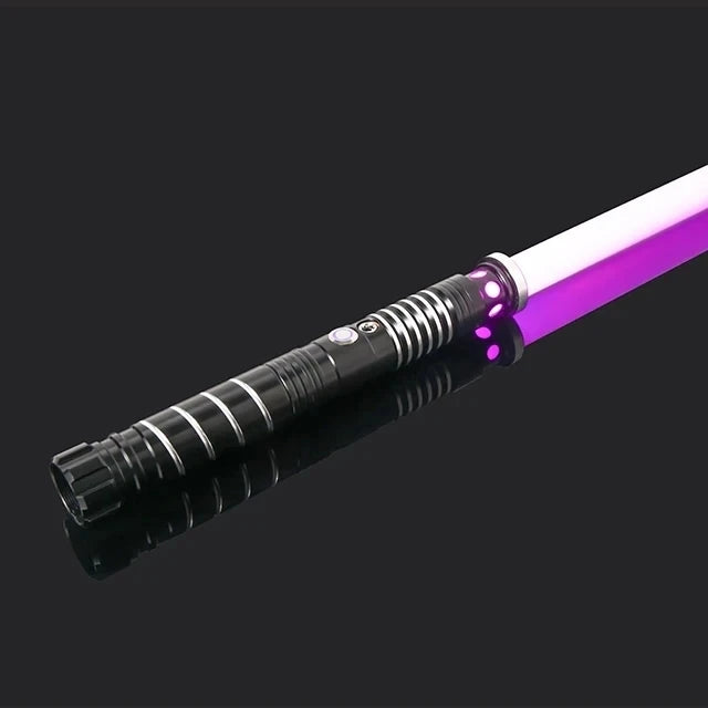 Sabie de jucărie luminoasă RGB cu mâner metalic