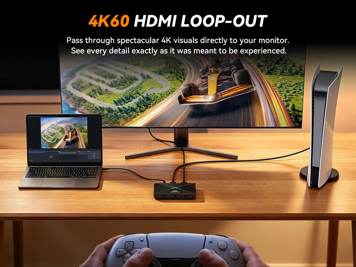 Ezcap333P 4K HDMI video capture karta USB 3.0 Type-C 1080P120 hráč video grabber pre PS5 Xbox Switch OBS Live Streaming Recorder