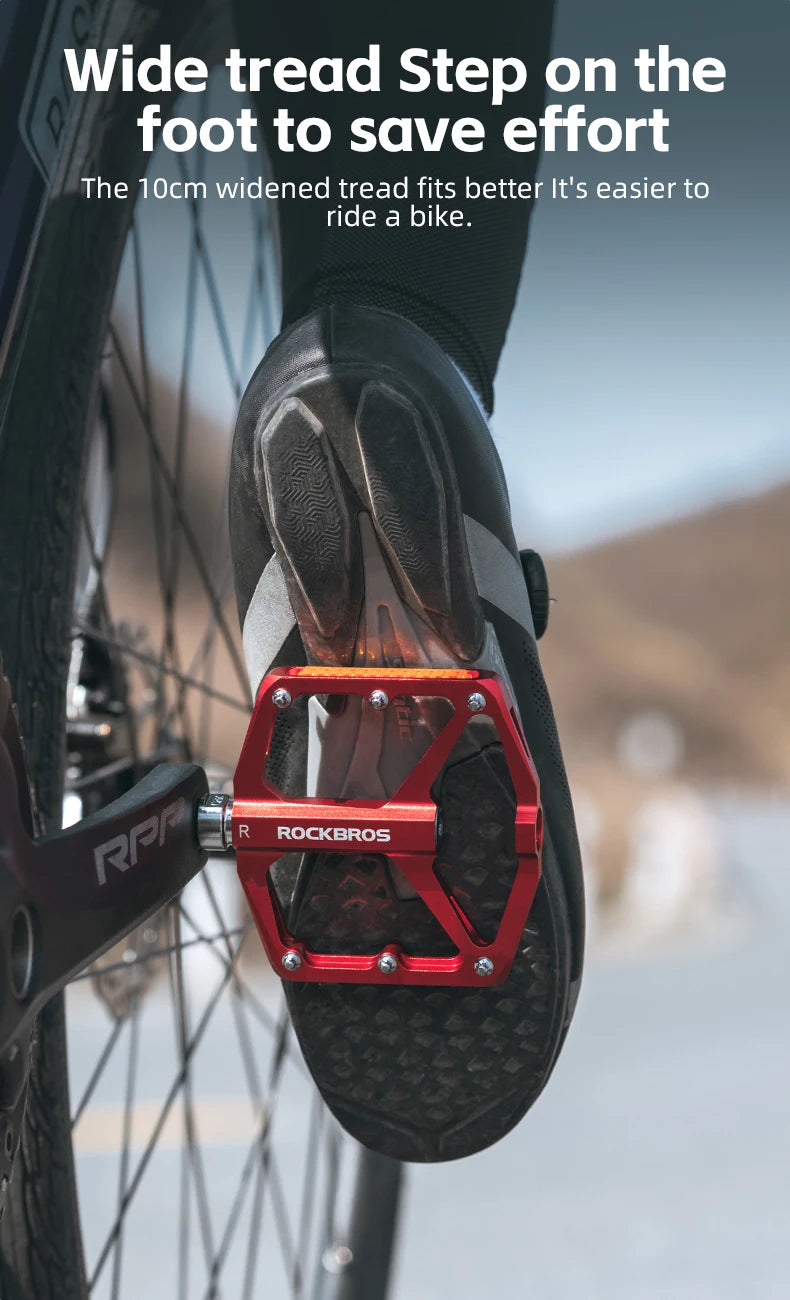 Aluminum Alloy Bicycle Pedals for MTB and Road Riding