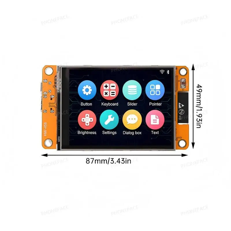 Modul ESP32 s 2,8palcovým dotykovým displejem, Wi-Fi a Bluetooth