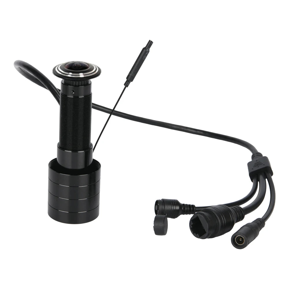 5MP Peephole IP Camera with Motion Detection and Alarm