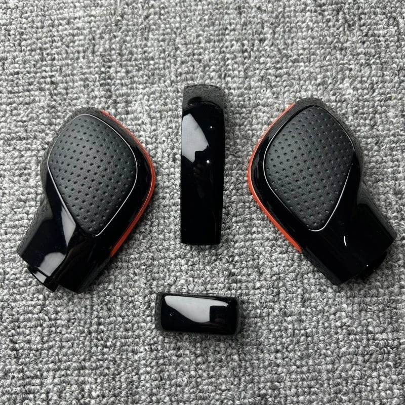 Shift Knob Gear Side Cover Emblem for VW Golf 6 7 R GTI Passat B7 B8 CC R20 Jetta MK6 GLI