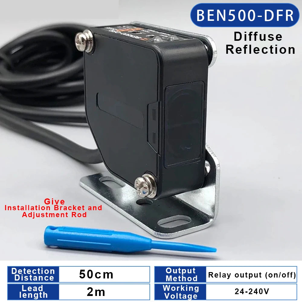 Sensore fotoelettrico BEN - Opzioni modello