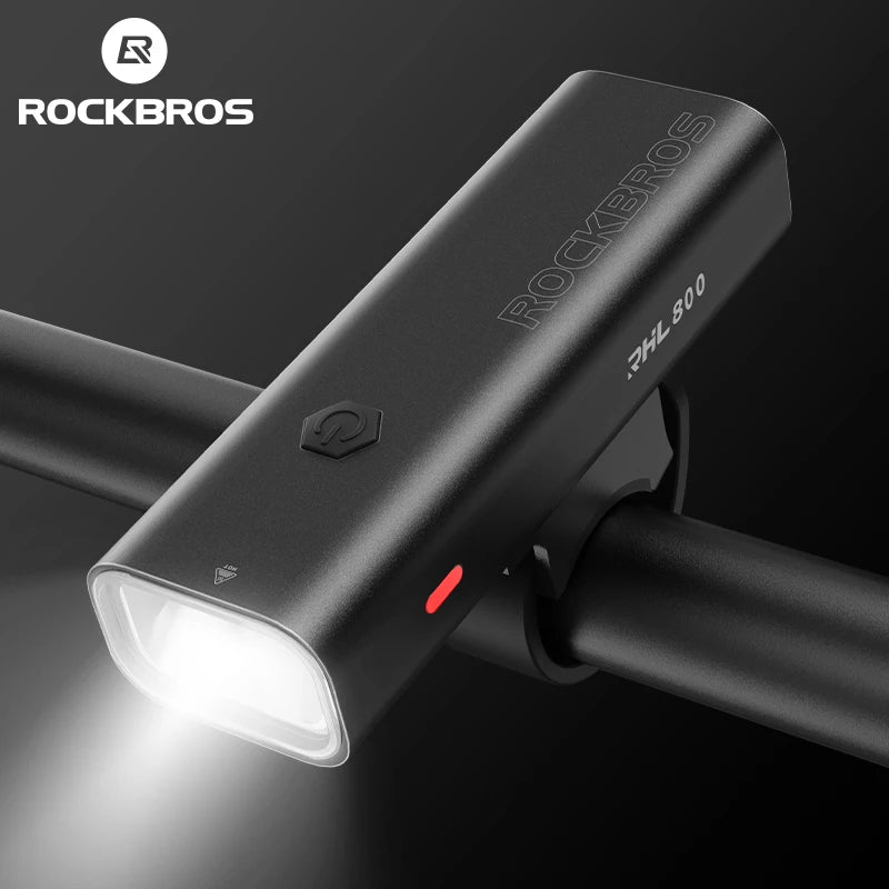 USB-C Rechargeable Bike Light 400–800LM Waterproof Front Headlight