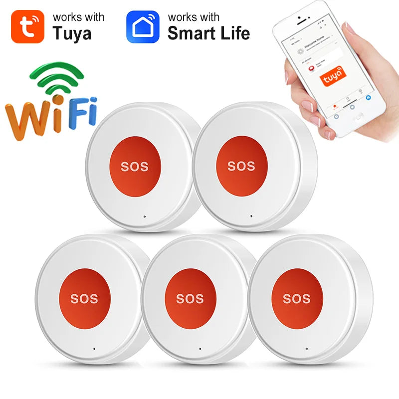 Tuya Wi-Fi SOS Button - Pack Options