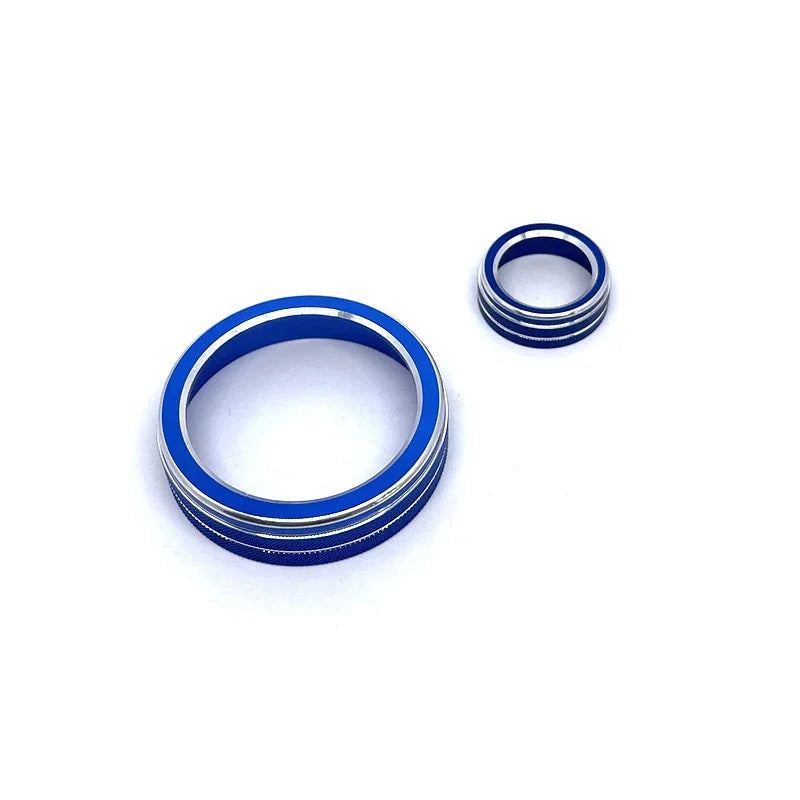 Metal Center Console Volume Knob Trim Ring for Audi A3 S3