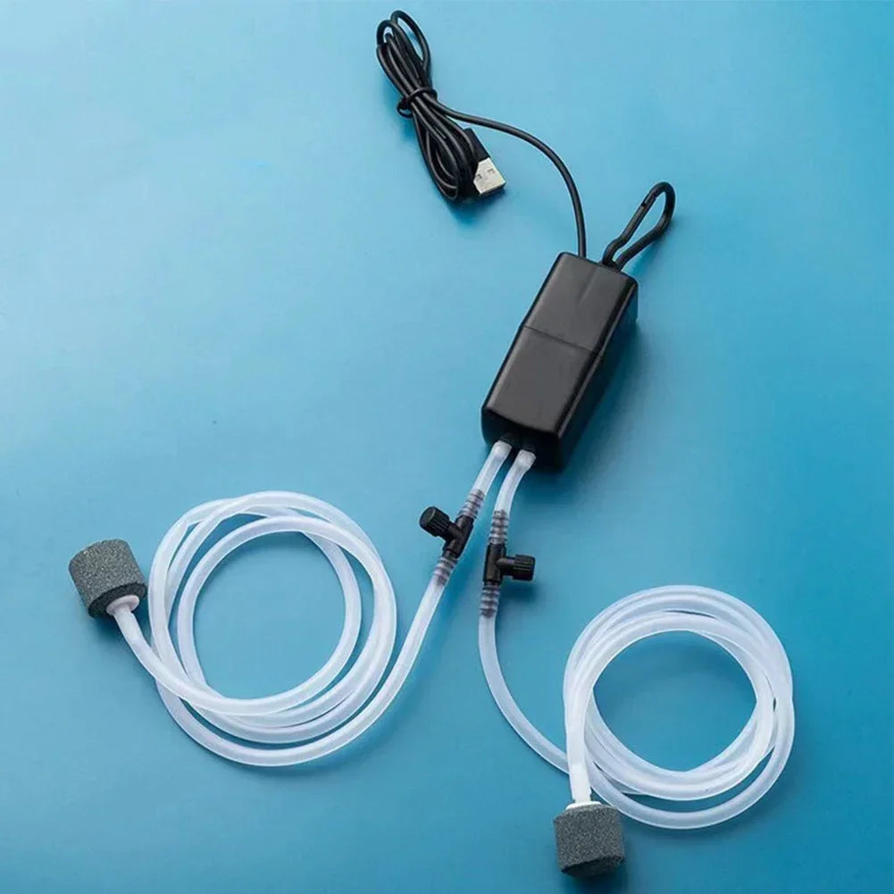Mini USB Aquarium Air Pump, 1W