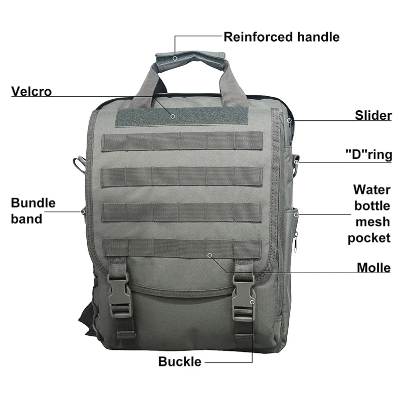 Tactical Laptop Messenger Bag