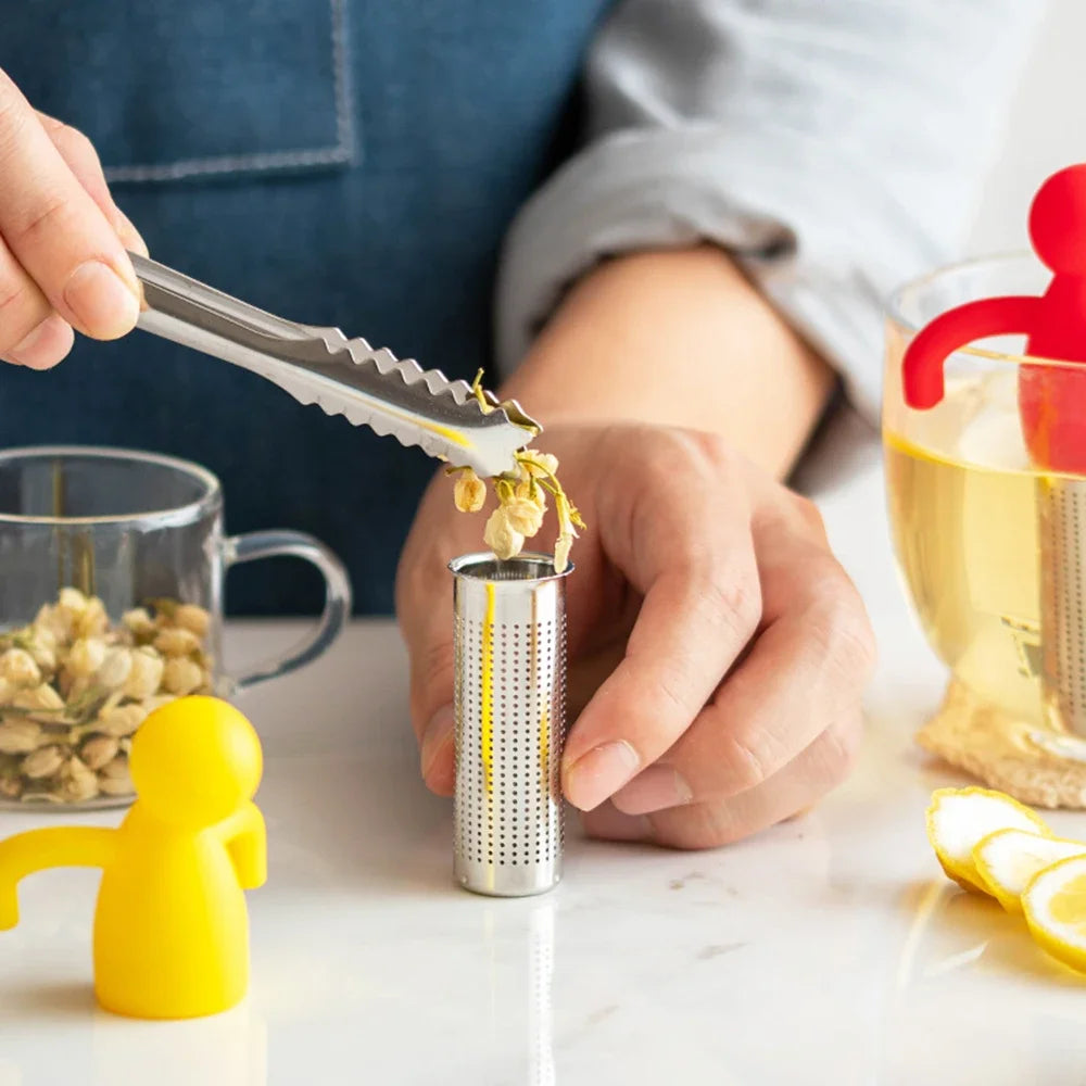 Infusores de chá originais, par, opções de cor