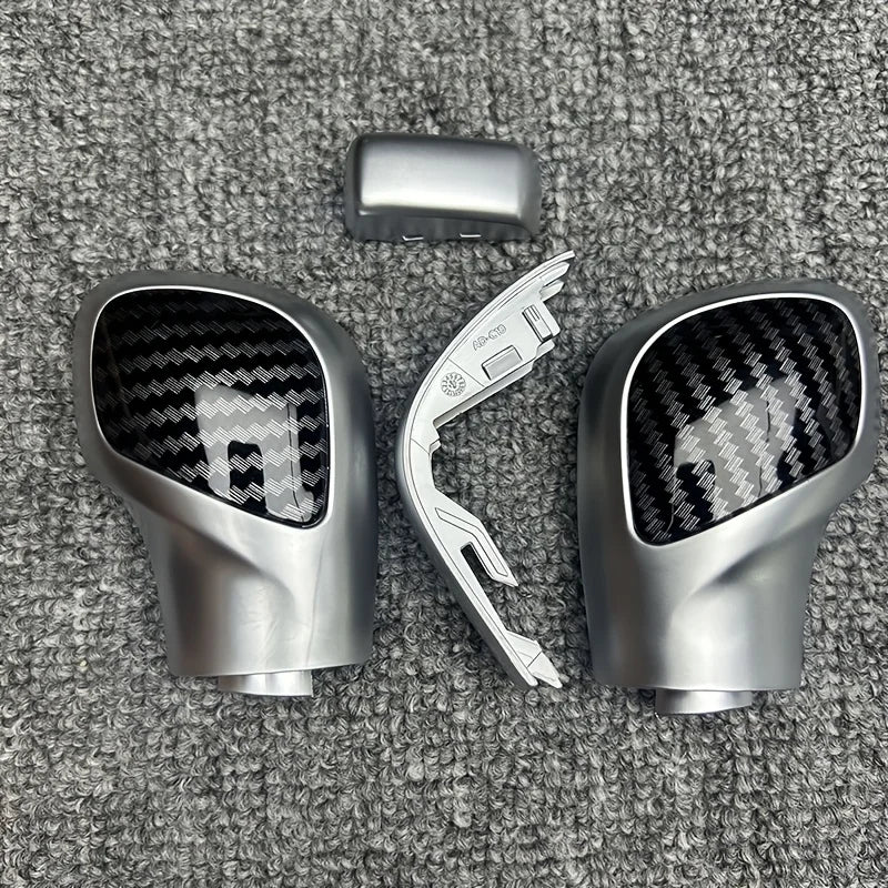 Shift Knob Gear Side Cover Emblem for VW Golf 6 7 R GTI Passat B7 B8 CC R20 Jetta MK6 GLI