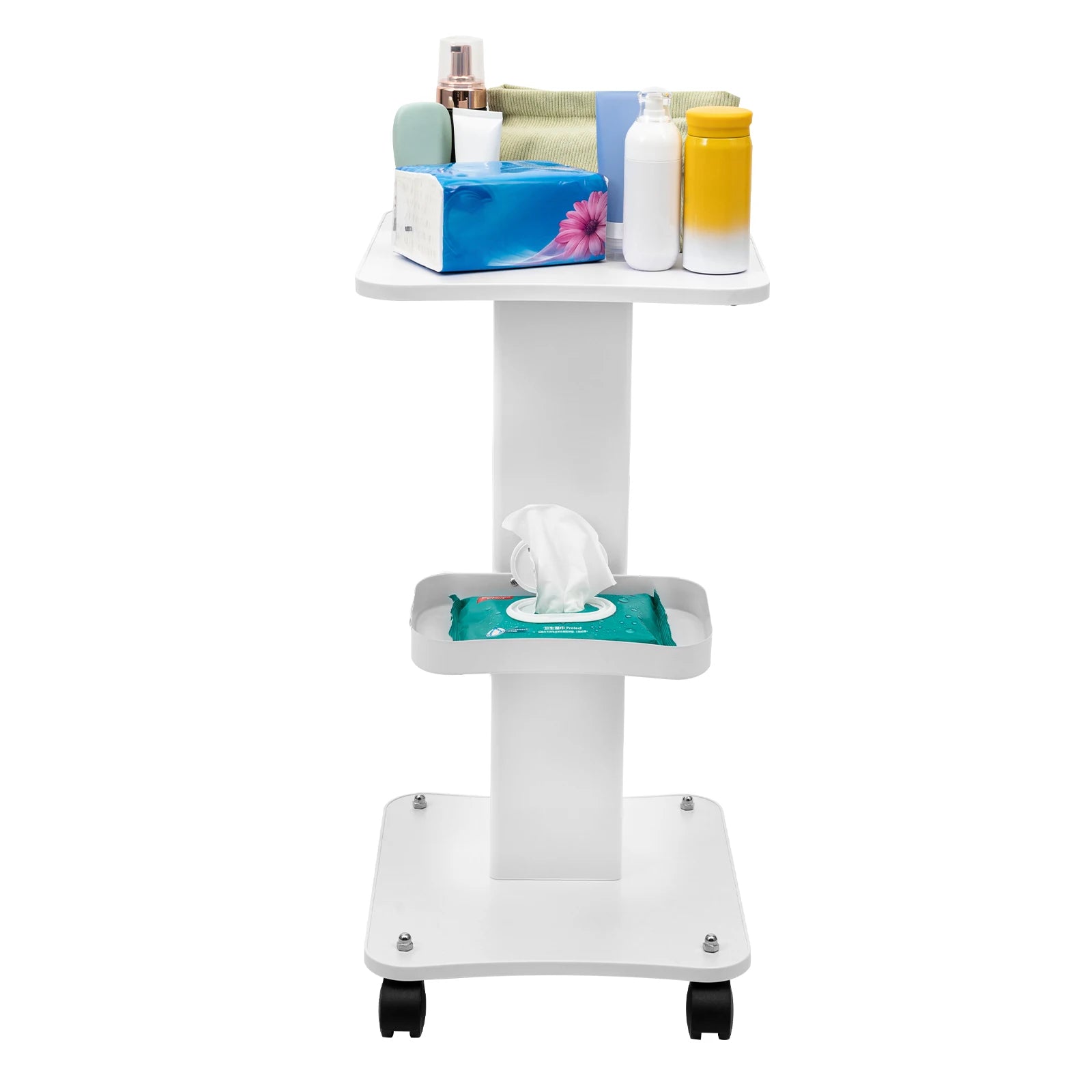 Multifunctional Beauty Cart with Wheels – 88lb Capacity Storage Trolley