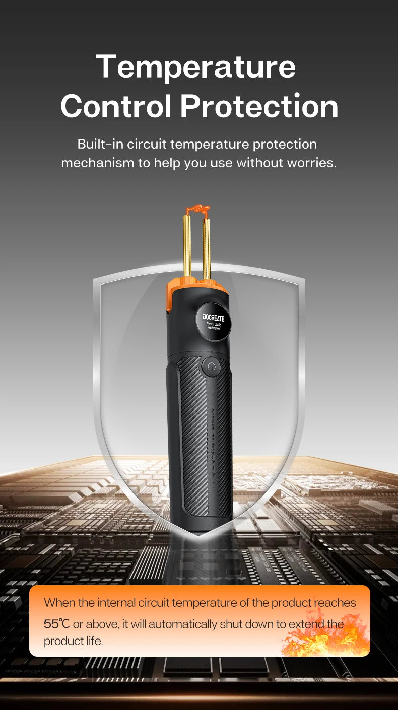 PW35 Rechargeable Plastic Repair Stapler